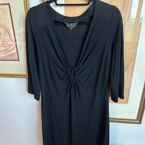 black cocktail dress